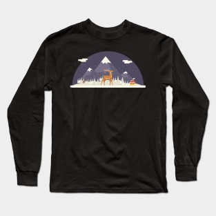 North Pole Wilderness Long Sleeve T-Shirt